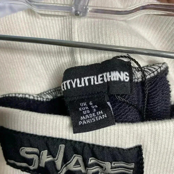 Pretty little thing Shape Navy Blue Baggy Low Rise Joggers - Picture 6 of 7